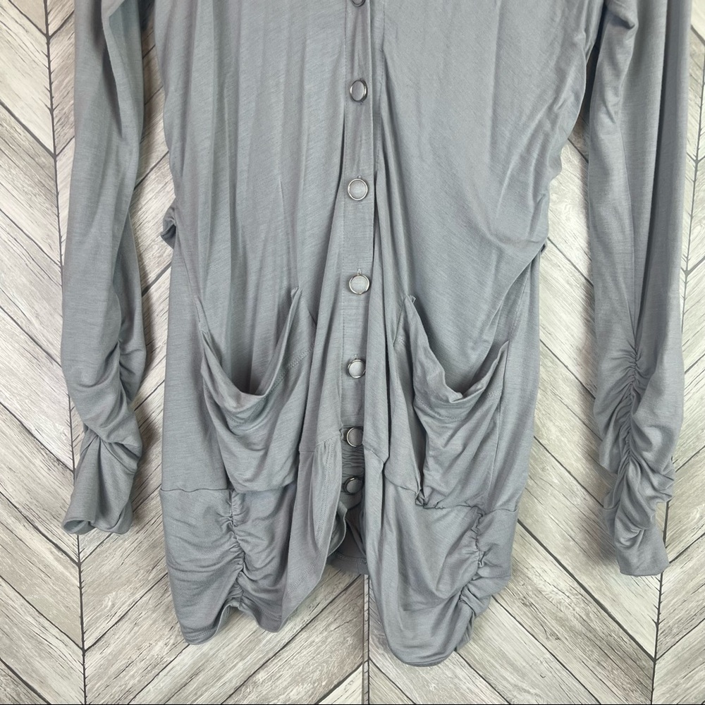 Fate Ruched Cardigan - Picture 3 of 9